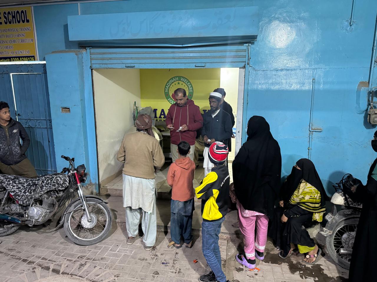 Helping by charity